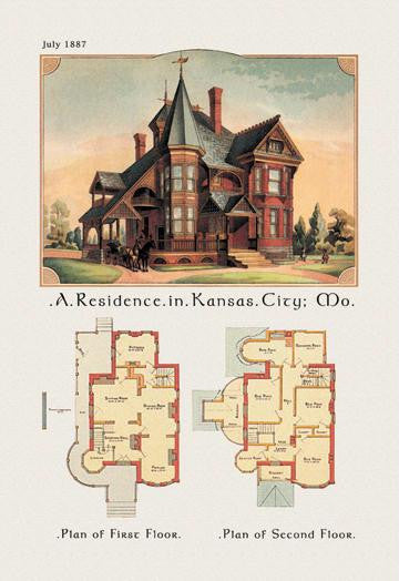 A Residence in Kansas City, Missouri 20x30 poster