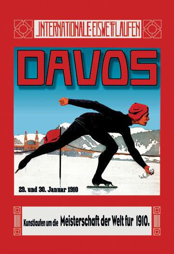 Davos Skater 20x30 poster