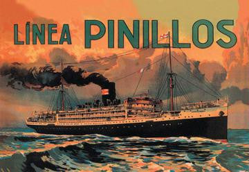 Pinillos Cruise Line 20x30 poster