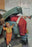 Boy Upset to See Santa Mechanic under Car Hood 20x30 poster