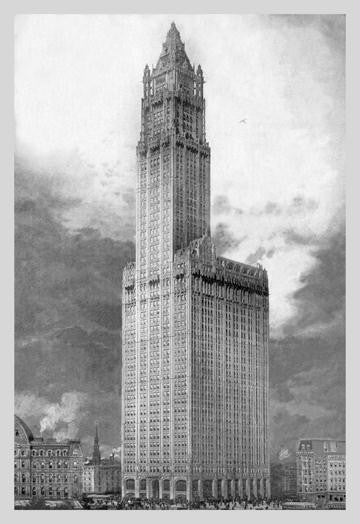 Woolworth Building 20x30 poster