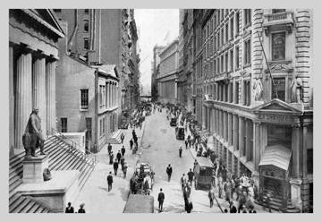 Wall Street, 1911 20x30 poster