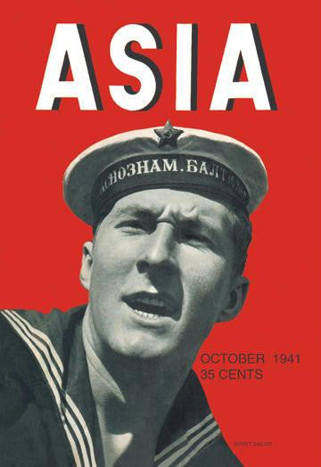 Soviet Sailor w-TITLE 20x30 poster