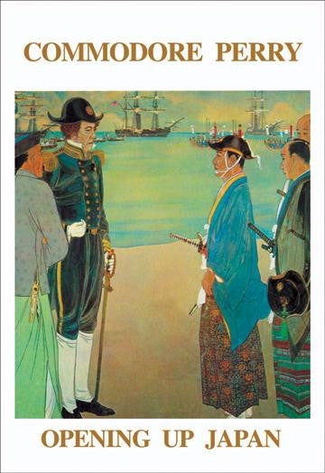 Commodore Perry - Opening Up Japan 20x30 poster