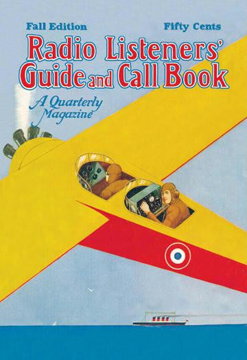 Radio Listeners&#39; Guide and Call Book: Radio by Air 20x30 poster