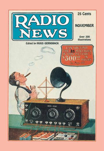 Radio News 20x30 poster