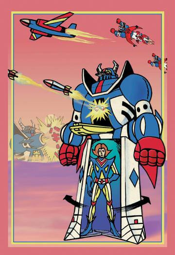 Warrior Robot 20x30 poster