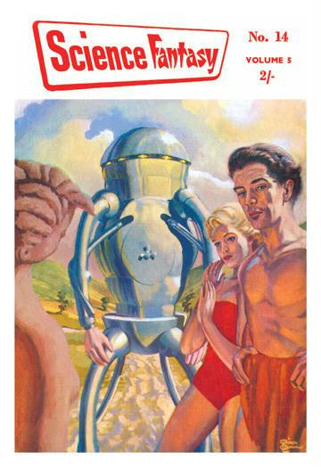 Science Fantasy: Robot with Human Friends 20x30 poster