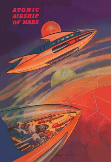 Atomic Airships of Mars 20x30 poster