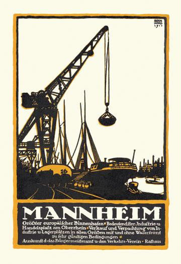 Mannheim 20x30 poster