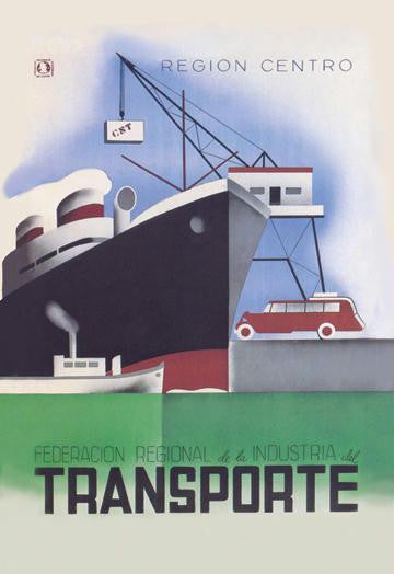 Regional Federation of the Transport Industry 20x30 poster