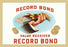 Record Bond Cigars 20x30 poster