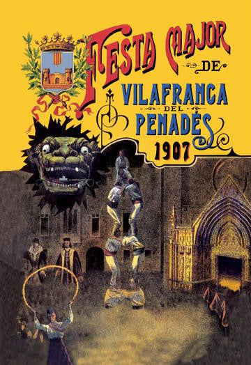 Festa Major de Vilafranca del Penades 20x30 poster