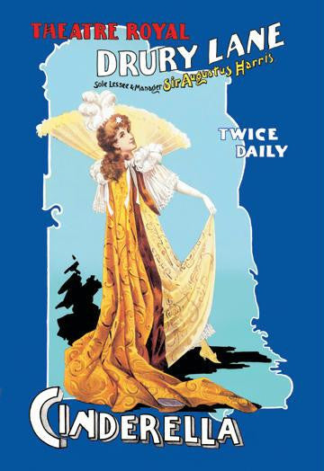 Cinderella at the Theatre Royal Drury Lane 20x30 poster