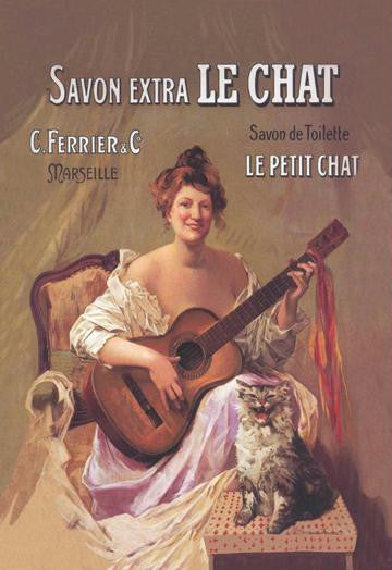 Savon Extra le Chat 20x30 poster