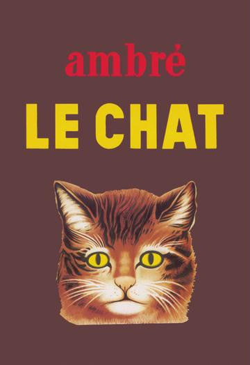 Ambre Le Chat 20x30 poster