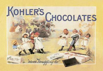 Kohler&#39;s Chocolates 20x30 poster