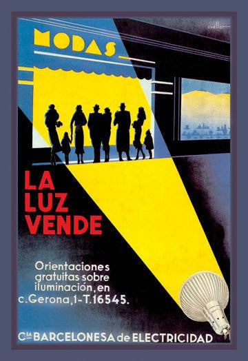 La Luz Vende 20x30 poster