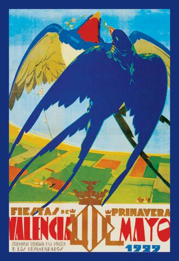 Fiestas de Primavera 20x30 poster