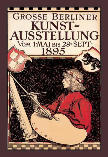 Gross Berliner Kunstausstellung 20x30 poster