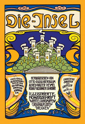 Die-Insel 20x30 poster