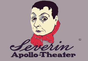 Severin at the Apollo-Theater 20x30 poster