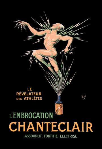 L&#39; Embrocation Chanteclair 20x30 poster