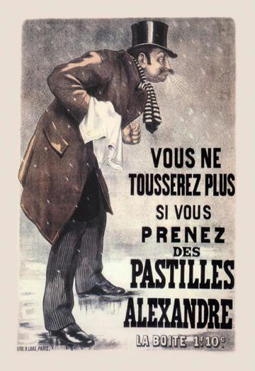 Pastilles Alexandre 20x30 poster