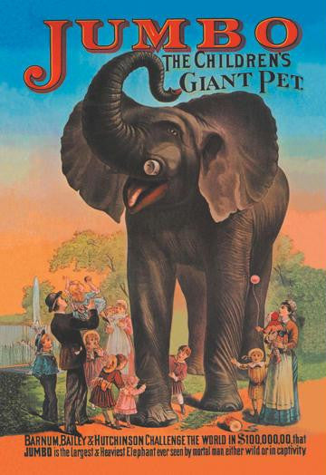 Jumbo - The Children&#39;s Giant Pet 20x30 poster