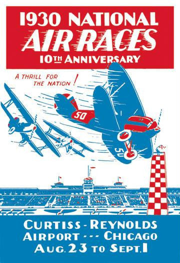 National Air Races 1930 20x30 poster