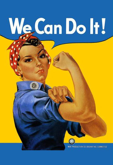 We Can Do It! 20x30 poster