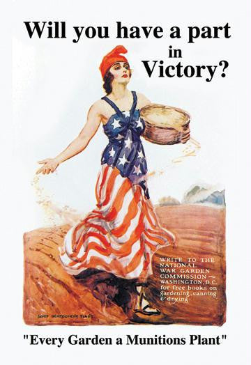 Will You Have a Part in Victory? 20x30 poster