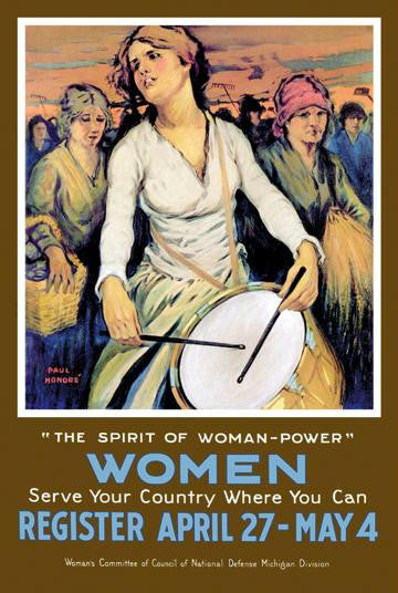 The Spirit of Woman-Power 20x30 poster