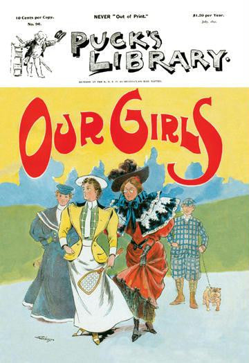 Puck&#39;s Library: Our Girls 20x30 poster