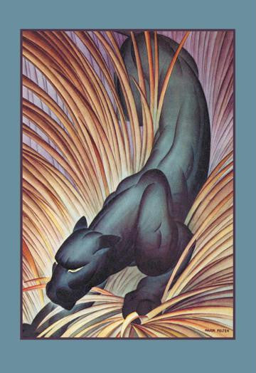 Stalking Panther 20x30 poster