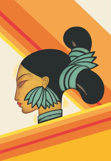 Hill Woman of Assam 20x30 poster