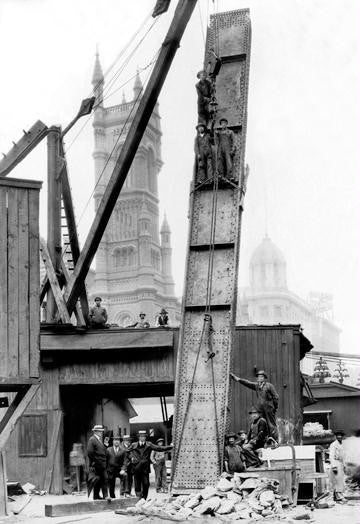 Elevated Workers, Philadelphia, PA 20x30 poster