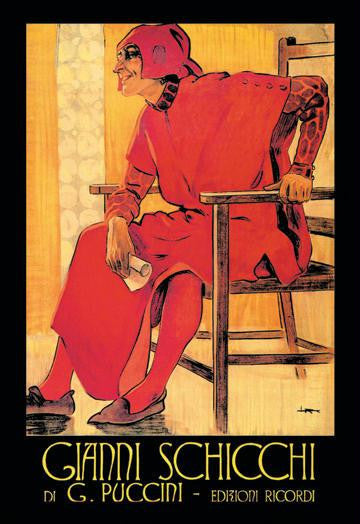 Gianni Schicchi 20x30 poster