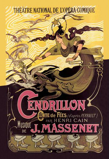 Cendrillon: Theatre National de l&#39;Opera-Comique 20x30 poster