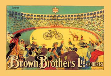 Brown Brothers Bicycles 20x30 poster