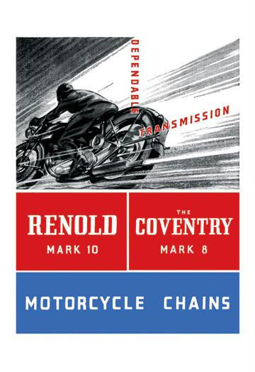 Reynold Mark 10 Motorcycle Chains 20x30 poster