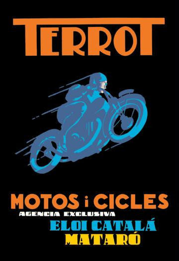 Terrot Motorcycles and Bicycles 20x30 poster