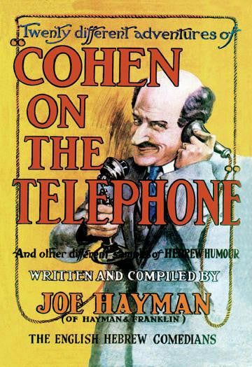 Cohen on the Telephone 20x30 poster