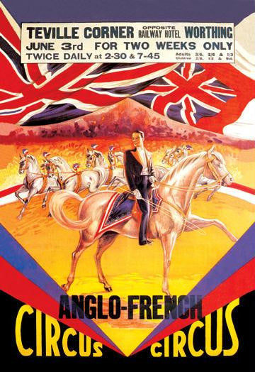 Anglo-French Circus 20x30 poster