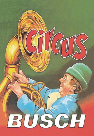 Circus Busch 20x30 poster