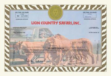 Lion Country Safari, Inc. 20x30 poster