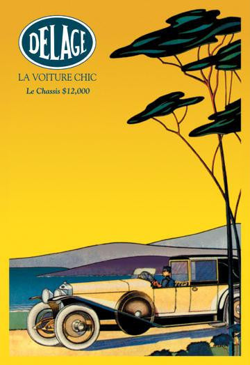 Delage - Out for a Drive 20x30 poster