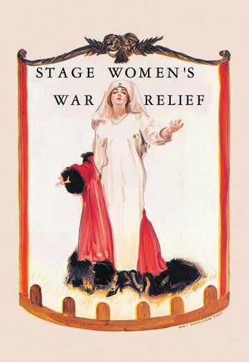 Stage Women&#39;s War Relief 20x30 poster