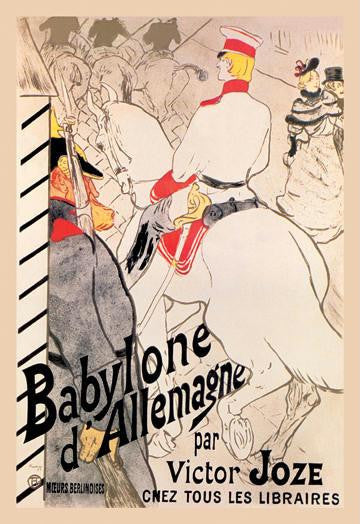 Babylone d'Allemagne (German Babylon) 20x30 poster