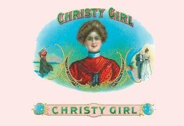 Christy Girl Cigars 24x36 Giclee